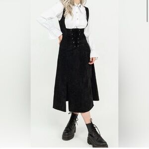 NWT Disturbia pinafore dress US size 14